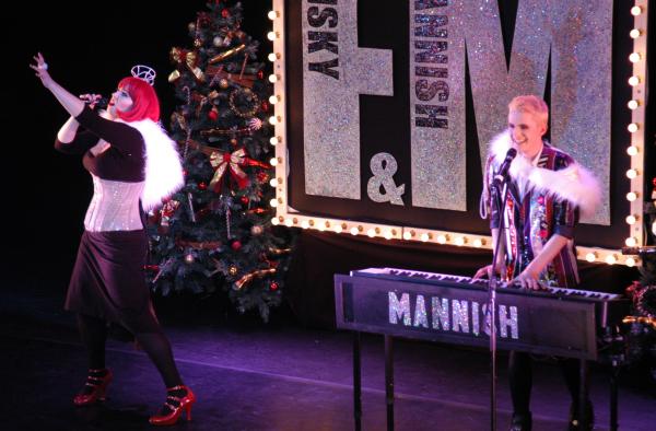 Frisky and Mannish's Christmas Mess...age - photo (c) Sean Mooney